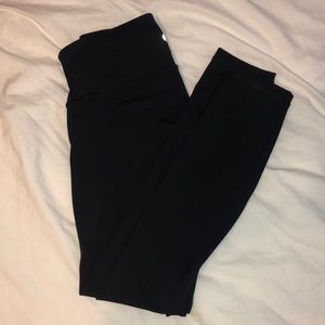 lululemon, wunder under, black
